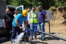 Hendek’in 3 mahallesine 3 bin metrelik yeni hat, su deposu ve alternatif su kaynağı