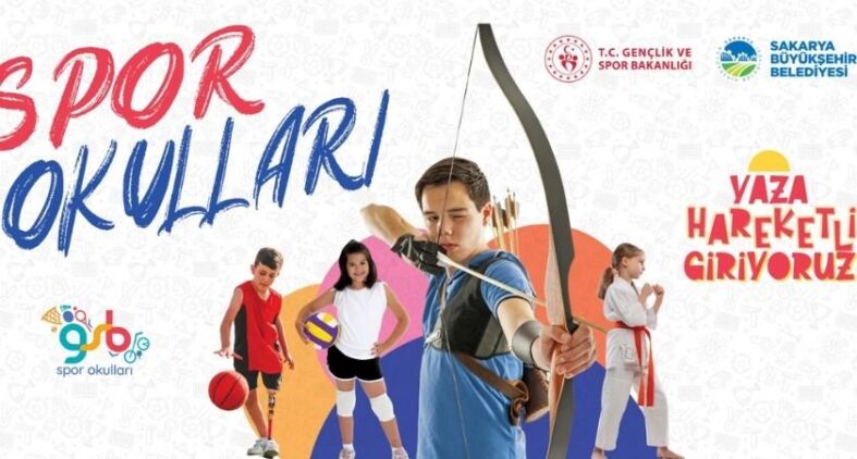 Sakarya’da çocuklar yaz tatilini sporla iç içe geçirecek