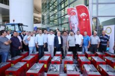 Bursa Büyükşehir’den kırsal mahallelere ekipman desteği