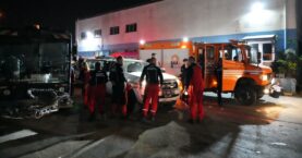 BAK Kadıköy ekibi Bursa yangınına müdahale için sahada