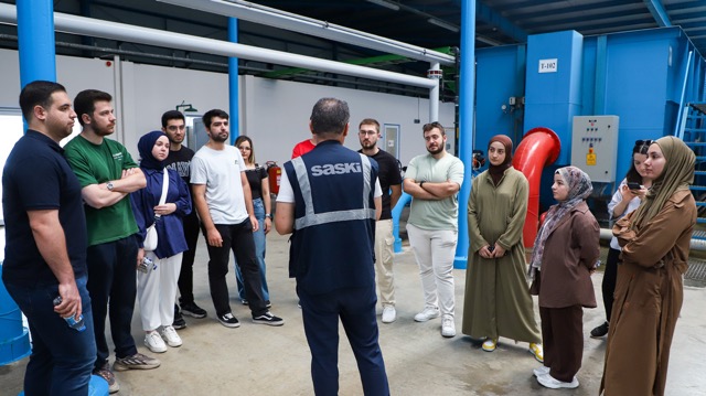 Tıp Fakültesi son sınıf öğrencileri suyun serüvenini yerinde inceledi