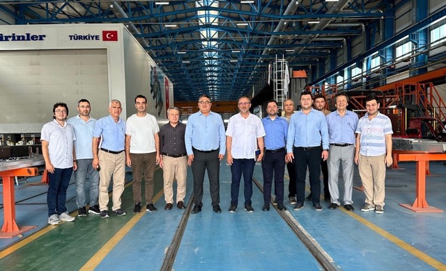 SAÜ’den TÜRASAŞ’a raylı sistem odaklı teknik ziyaret