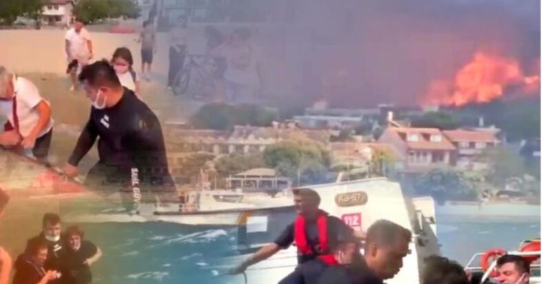 Çanakkale’de 348 Kişi Güvenli Bölgelere Alındı