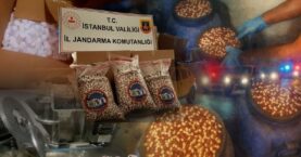 İstanbul’da düzenlenen operasyonda milyonlarca uyuşturucu hap ele geçirild