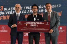 GTÜ öğrencisi Ulaştırma ve Altyapı Bakanlığı’nın Yarışmasında birinci oldu