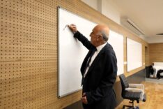 Hendek MYO’da ilk dersi rektör ve OSB başkanı verdi