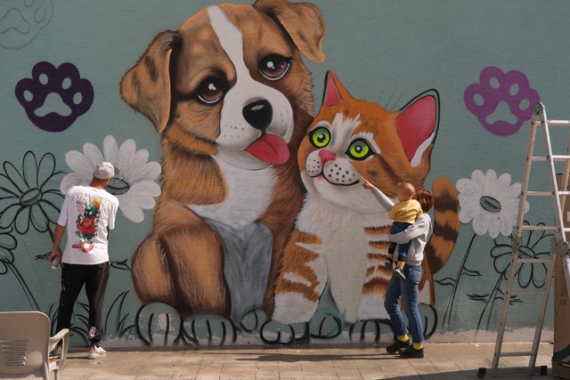 Doğal Yaşam Kampüsü’ne anlam katan grafiti sanatı