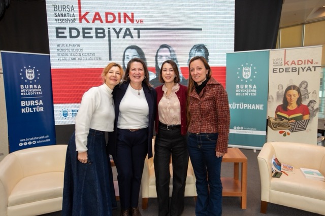 Bursa Büyükşehir Belediyesi'nden kadın ve edebiyat söyleşileri Atatürk Kültür Merkezi'nde