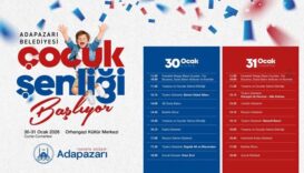 Çocuk şenliği etkinlikleri, çocuklar için eğlenceli aktiviteler ve gösteriler, Adapazarı'nda gerçekleşiyor.