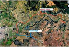 İki farklı güzergahın harita üzerinde karşılaştırması, ulaşım ve yol planlaması bilgiler.