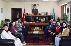 Garnizon Komutanı Tuğgeneral Cenk Al, Balıkesir Üniversitesi Rektörü Prof. Dr. Oğurlu’yu Ziyaret Etti